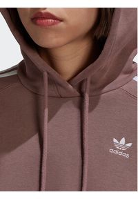 Adidas - adidas Bluza adicolor Classics HN5885 Różowy Relaxed Fit. Kolor: różowy. Materiał: bawełna, syntetyk #5