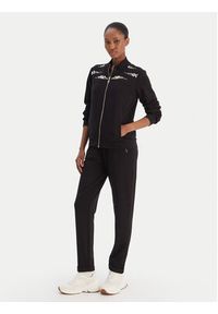 Liu Jo Sport Bluza TF5152 FS576 Czarny Regular Fit. Kolor: czarny. Materiał: wiskoza. Styl: sportowy #3