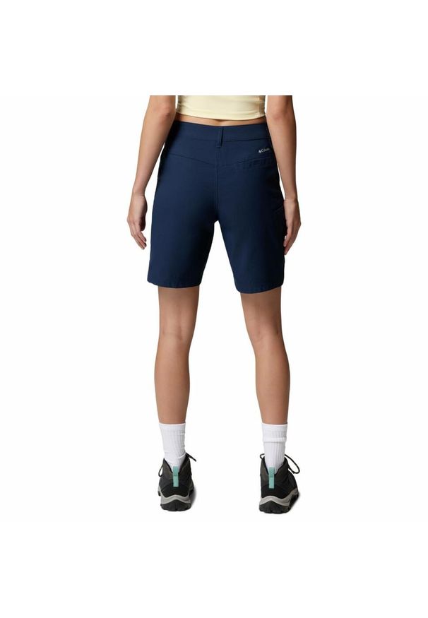 columbia - Spodenki szorty damskie Columbia Leslie Falls Long Short II. Kolor: niebieski. Sport: turystyka piesza