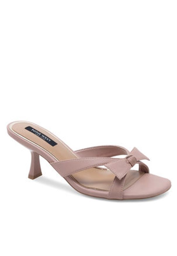 Nine West Klapki WFA2668-1 Różowy. Kolor: różowy. Materiał: syntetyk