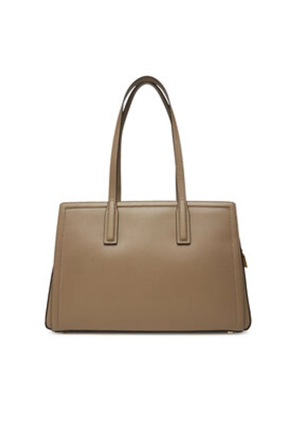 MICHAEL Michael Kors Torebka Laila 30S5G9IT2L Beżowy. Kolor: beżowy. Materiał: skórzane