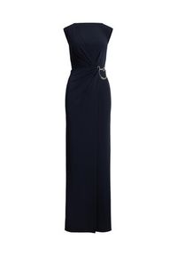 Lauren Ralph Lauren - LAUREN RALPH LAUREN Sukienka wieczorowa 253979877001 Granatowy Slim Fit. Kolor: niebieski. Materiał: syntetyk. Styl: wizytowy #5