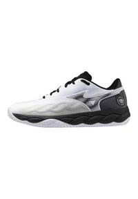 Buty treningowe męskie Mizuno Wave Enforce Court Cc. Zapięcie: sznurówki. Kolor: wielokolorowy. Materiał: materiał. Szerokość cholewki: normalna. Model: Mizuno Wave