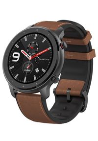 AMAZFIT - Amazfit smartwatch GTR 47 mm Aluminum Alloy. Rodzaj zegarka: smartwatch. Kolor: czarny, wielokolorowy, brązowy #1