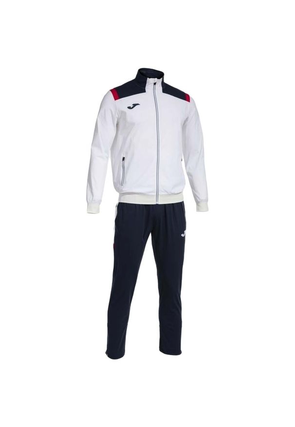 Dres Joma Toledo. Kolor: niebieski, biały, wielokolorowy. Materiał: dresówka. Sport: piłka nożna