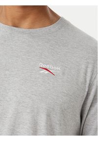 Reebok T-Shirt Aurek RK25743CCM Szary jasny Regular Fit. Kolor: szary. Materiał: bawełna #2