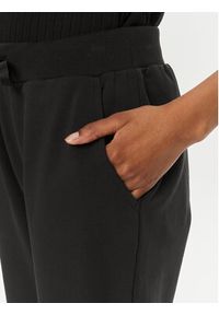 Liu Jo Sport Spodnie dresowe TA4172 FS090 Czarny Regular Fit. Kolor: czarny. Materiał: bawełna
