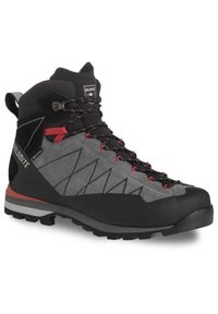 Buty trekkingowe męskie Dolomite Crodarossa High GTX 2.0. Kolor: wielokolorowy, czerwony, szary