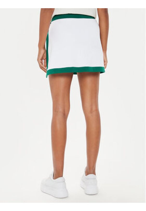 Guess Spódnica mini V4GD00 KBP41 Biały Regular Fit. Kolor: biały. Materiał: bawełna