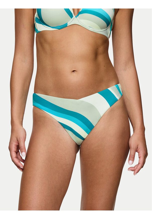 Triumph Dół od bikini Summer Mix&Match 10222864 Niebieski. Kolor: niebieski. Materiał: syntetyk