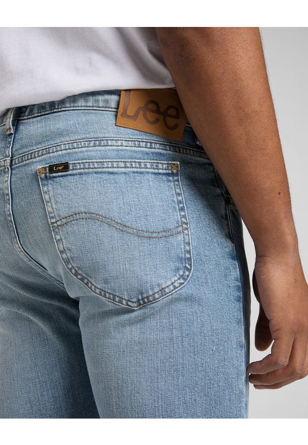 Lee - LEE RIDER MĘSKIE SPODNIE JEANSOWE LT USED MARVIN L701KNMB 112145451