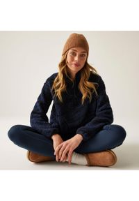 Regatta - Polar damski z suwakiem 1/2 Frankie Borg. Kolor: niebieski. Materiał: polar #1