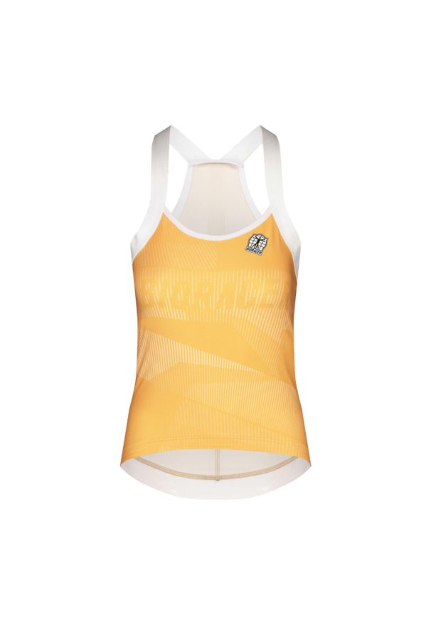 BIORACER - Damski tank top Bioracer Icon. Kolor: pomarańczowy, biały, beżowy, wielokolorowy. Sport: kolarstwo