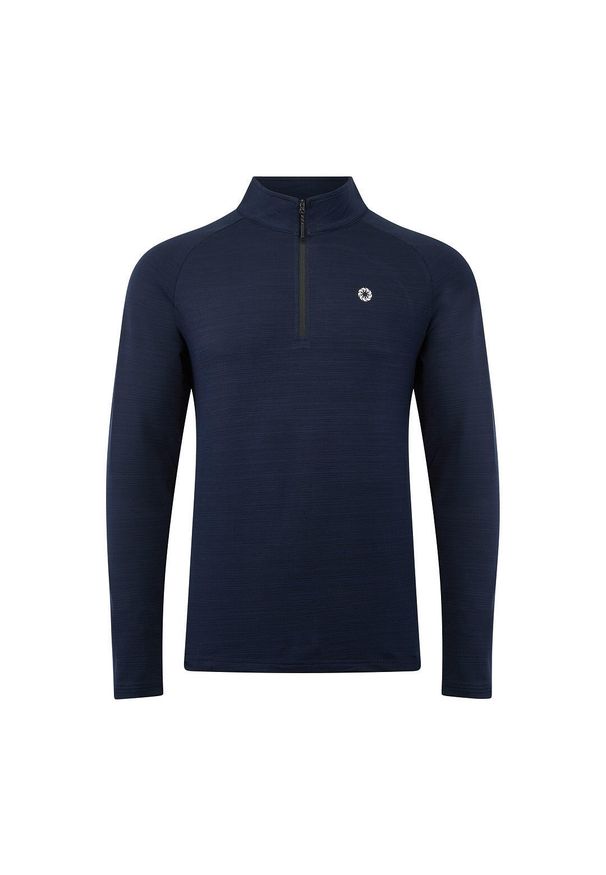 KEADA SPORTS - Męska bluza treningowa Essential z półzamkiem. Kolor: niebieski