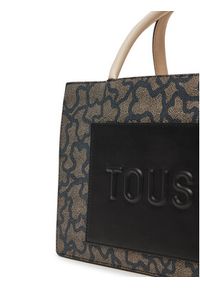 Tous - TOUS Torebka Amaya Kaos Icon 2002188251 Czarny. Kolor: czarny. Materiał: skórzane