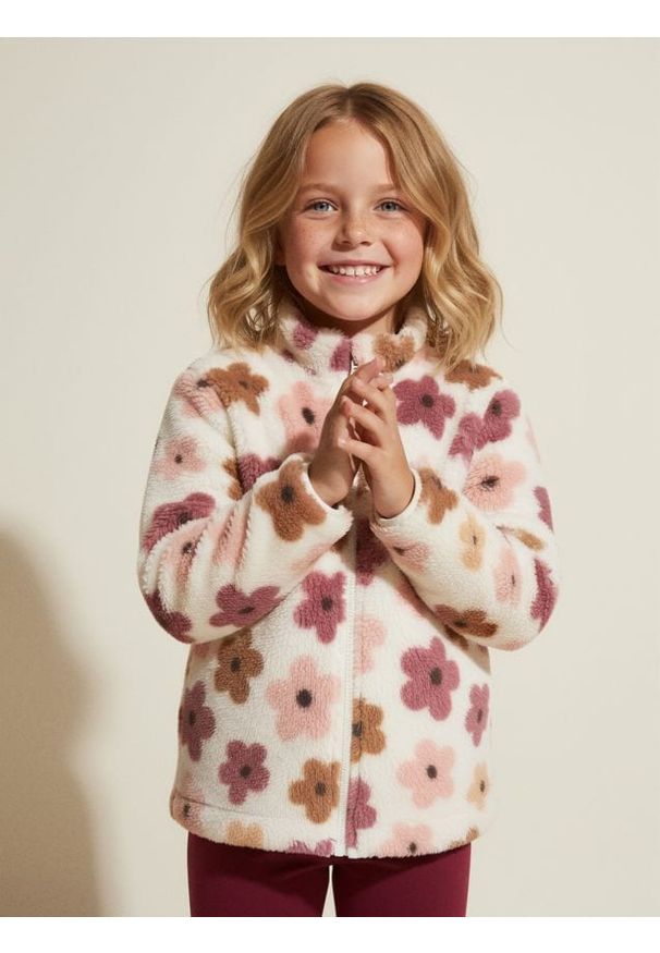 Sinsay - Ocieplana bluza bomberka - wielobarwny