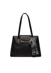 Love Moschino - LOVE MOSCHINO Torebka JC4037PP1LLE100A Czarny. Kolor: czarny. Materiał: skórzane