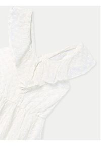 Mayoral Sukienka letnia 6960 Biały Regular Fit. Kolor: biały. Materiał: bawełna. Sezon: lato #3