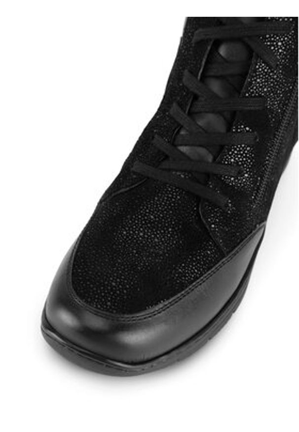 Go Soft Trzewiki CEO-WI23-REBECA-22 Czarny. Kolor: czarny. Materiał: skóra