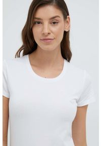 Emporio Armani Underwear t-shirt lounge kolor biały. Okazja: na co dzień. Kolor: biały. Materiał: materiał, dzianina. Styl: casual #3