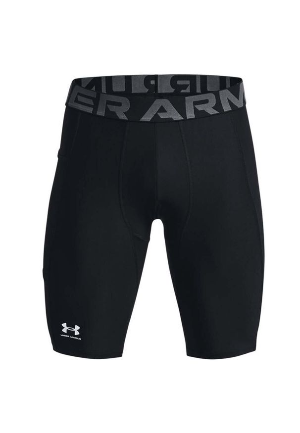 Spodenki treningowe męskie Under Armour HG Armour Long Shorts. Kolor: czarny. Sport: fitness