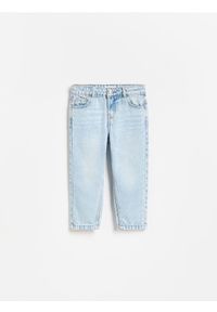 Reserved - Jeansy regular fit - niebieski. Kolor: niebieski. Materiał: jeans #1
