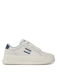 Tommy Jeans Sneakersy Tjw City Flatform EN0EN02500 Écru. Materiał: skóra #1