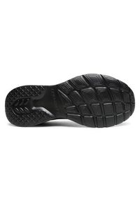 skechers - Skechers Sneakersy Eazy Vibez 999253/BBK Czarny. Kolor: czarny. Materiał: skóra