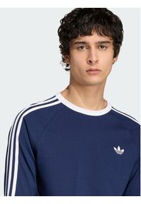 Adidas - adidas Longsleeve KT5066 Granatowy Regular Fit. Kolor: niebieski. Materiał: bawełna. Długość rękawa: długi rękaw #2