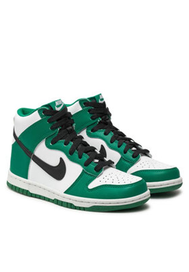 Nike Sneakersy Dunk High Nd Gs Og DR0527 300 Zielony. Kolor: zielony. Materiał: skóra