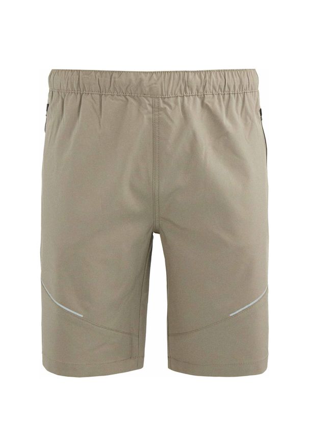 ZFOAM - Męskie szorty athl. DPT Azrael Beige - Comfort & Style 48. Kolor: beżowy. Materiał: bawełna. Długość: krótkie. Sport: turystyka piesza