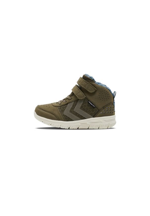 Trenerzy dla dzieci Hummel Crosslite Winter Mid Tex. Kolor: zielony. Sezon: zima