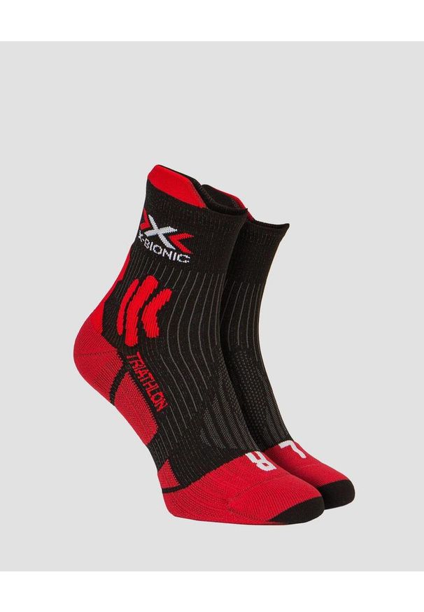 Skarpety rowerowe biegowe damskie X-Socks TRIATHLON 4.0. Kolor: czarny