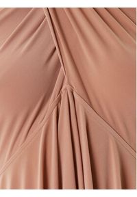 NORMA KAMALI Sukienka koktajlowa KK1253PLO62833 Beżowy Slim Fit. Kolor: beżowy. Materiał: syntetyk. Styl: wizytowy #4