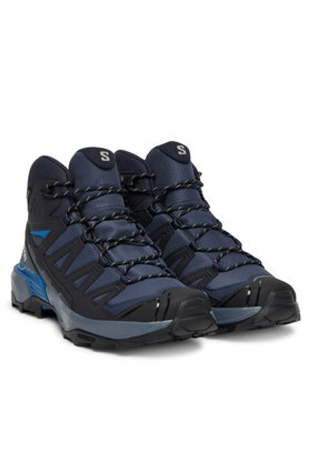 salomon - Salomon Trekkingi X Ultra 360 Mid Gore-Tex L47864800 Granatowy. Kolor: niebieski. Materiał: materiał. Technologia: Gore-Tex. Sport: turystyka piesza
