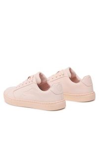 Trussardi Jeans - Trussardi Sneakersy 79A00849 Różowy. Kolor: różowy. Materiał: skóra