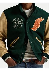 Polo Ralph Lauren Kurtka bomber 710977858001 Zielony Regular Fit. Typ kołnierza: polo. Kolor: zielony. Materiał: syntetyk #5