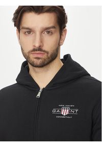 GANT - Gant Bluza Graphic 2044015 Czarny Regular Fit. Kolor: czarny. Materiał: bawełna #2