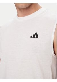 Adidas - adidas Koszulka techniczna Workout Essentials Feelready KD5424 Biały Regular Fit. Kolor: biały. Materiał: bawełna #4