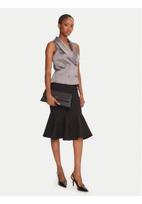 Rinascimento Spódnica ołówkowa CFC0126166003 Czarny Slim Fit. Kolor: czarny. Materiał: syntetyk #5