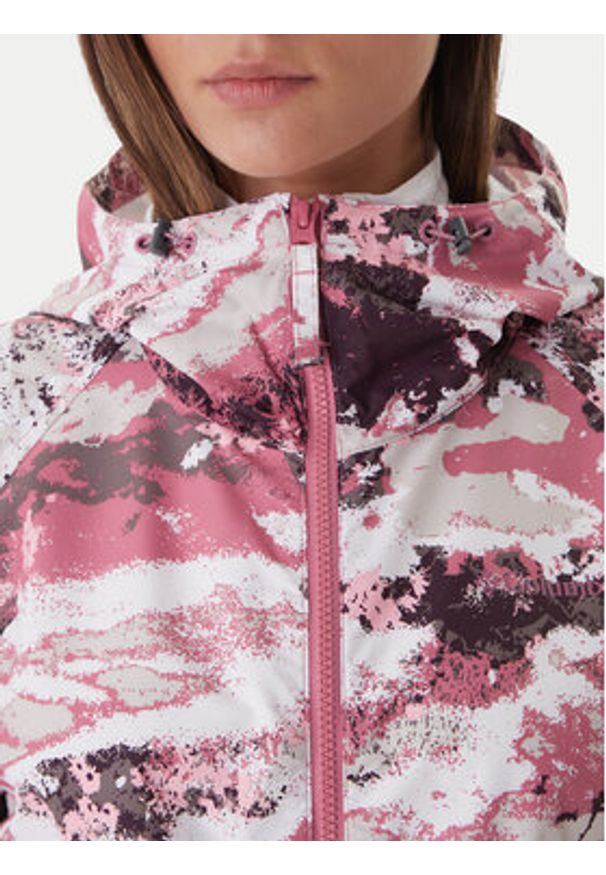 columbia - Columbia Wiatrówka Spire Valley™ 2116491 Różowy Regular Fit. Kolor: różowy. Materiał: syntetyk