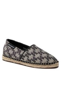 Karl Lagerfeld - KARL LAGERFELD Espadryle KL70109 Szary. Kolor: szary. Materiał: materiał