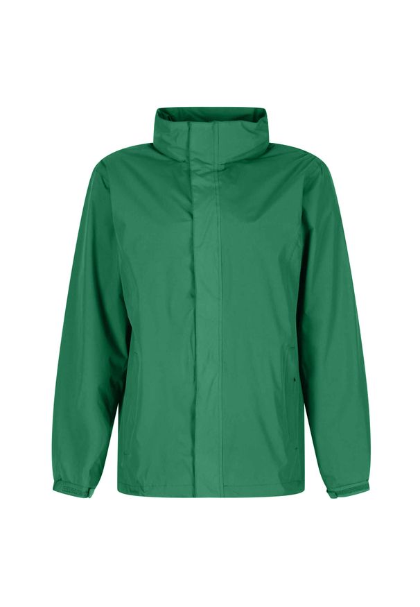 Regatta - Męska Kurtka Przeciwdeszczowa Ardmore. Kolor: szary, wielokolorowy, zielony. Sport: turystyka piesza