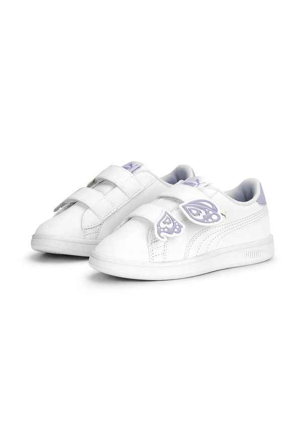 Puma - PUMA BUTY SMASH V2 BFLY Y PS 38846104 r 34,5. Kolor: biały, wielokolorowy, fioletowy, szary