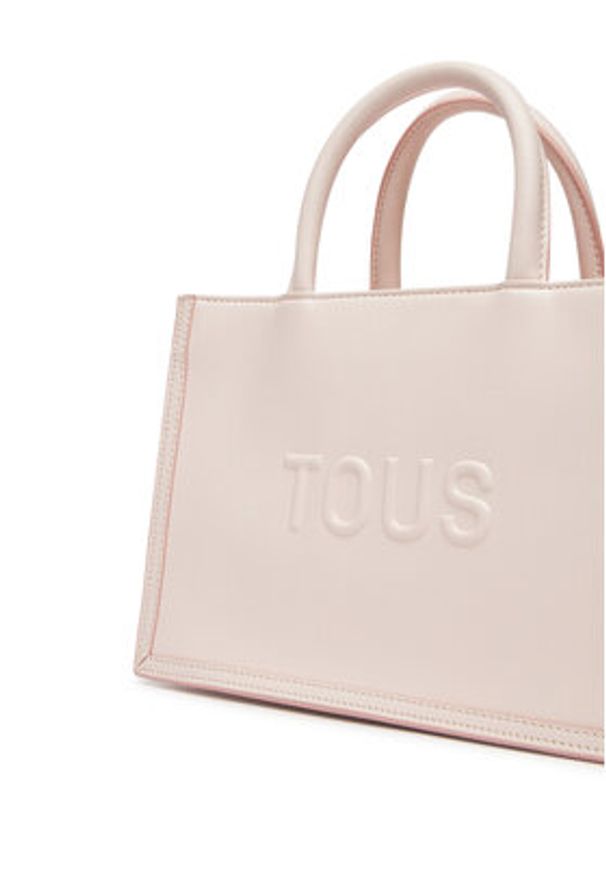 Tous - TOUS Torebka Brenda 2002192113 Różowy. Kolor: różowy. Materiał: skórzane
