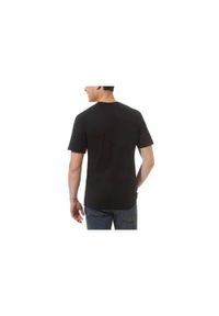 Koszulka sportowa męska Vans MN Left Chest Logo Tee. Kolor: czarny. Długość rękawa: krótki rękaw. Długość: krótkie