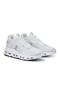 On - Sneakersy damskie ON CLOUDNOVA 2 All White. Okazja: do pracy, na co dzień, na spacer. Kolor: biały. Sport: turystyka piesza