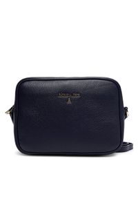 Patrizia Pepe Torebka CB8985 L001 Granatowy. Kolor: niebieski. Materiał: skórzane