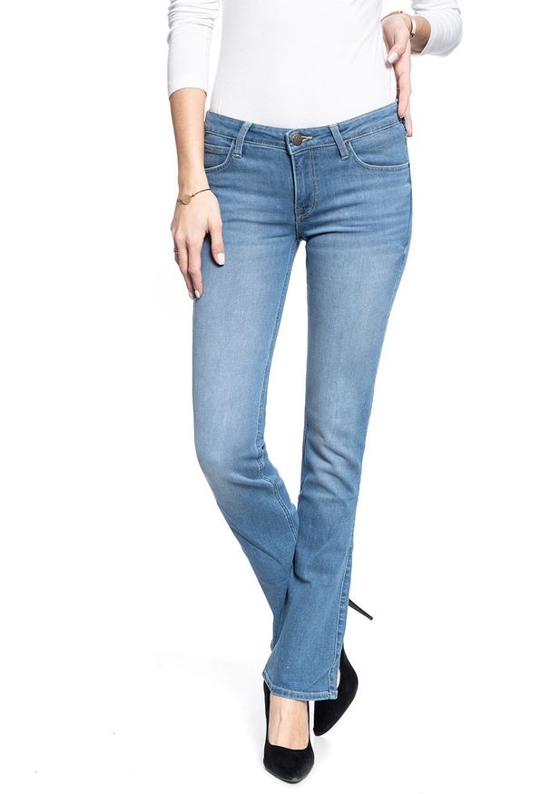 Lee - DAMSKIE SPODNIE JEANSOWE LEE HOXIE L530QDOX 112112199