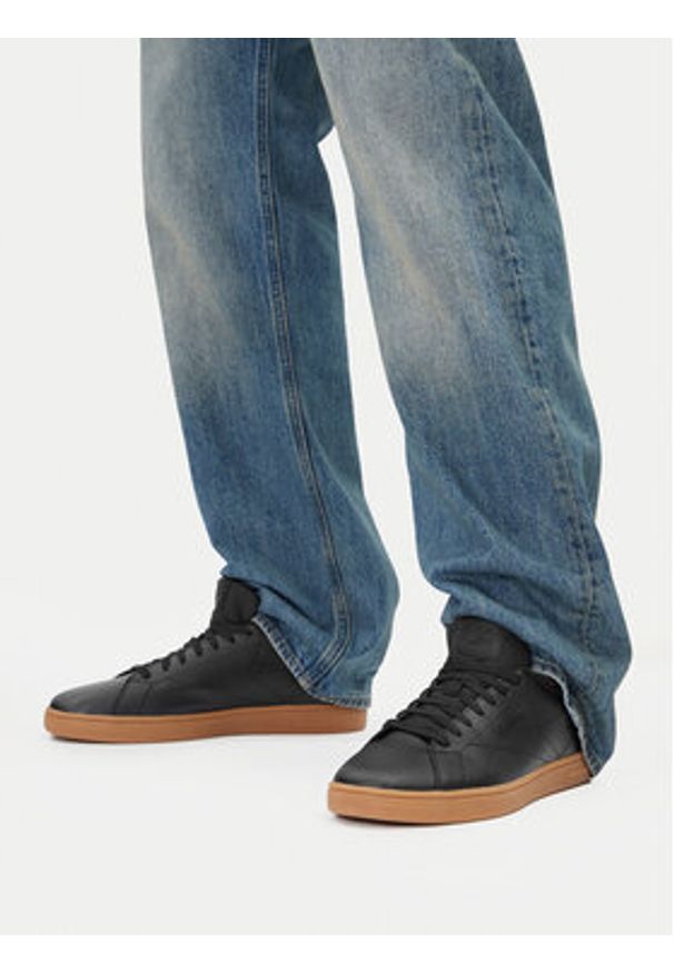 Reebok Sneakersy CEO-COURT CLEAN 100234604 Czarny. Kolor: czarny. Materiał: skóra